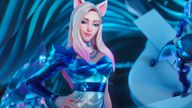 League of Legends (CG Blue Ahri)
